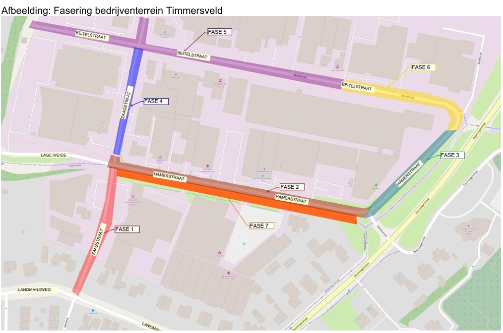 decoratieve afbeelding van Werkzaamheden Timmersveld