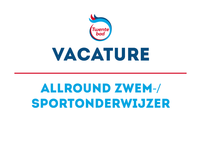 decoratieve afbeelding van Vacature Allround zwem-/sportonderwijzers