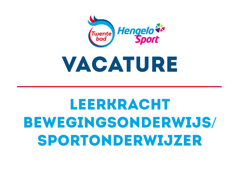 decoratieve afbeelding van Vacature Zwem-/sportonderwijzer